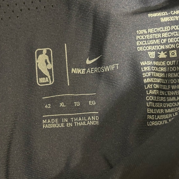 Nike Aeroswift Utah Jazz Shorts XL 42 player cut - Picture 6 of 6